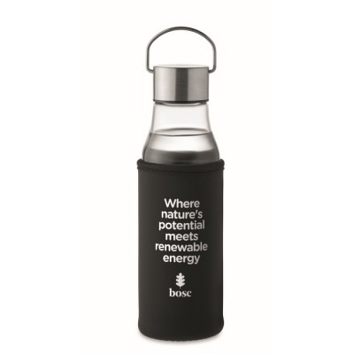 Botella de vidrio 500 ml personalizable